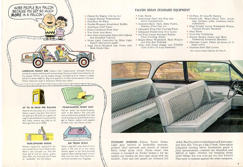 1961 Ford Falcon Brochure Page 4